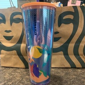 NWT Starbucks blue iridescent mermaid